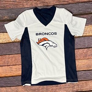 Denver Broncos NFL Flag Football Reversible Kids Boys Youth Sports Jersey
